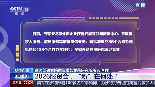 2026服贸会 “新”在何处 新产品新展区引领未来