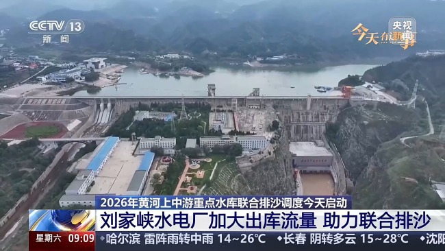 黄河上中游重点水库联合排沙调度启动