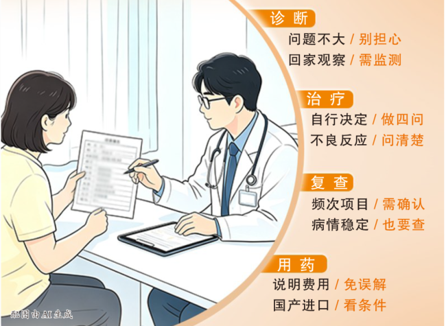 医生常说的这些话代表什么 了解背后的医学考量