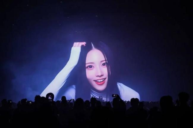 国内首场AI艺人线下音乐会