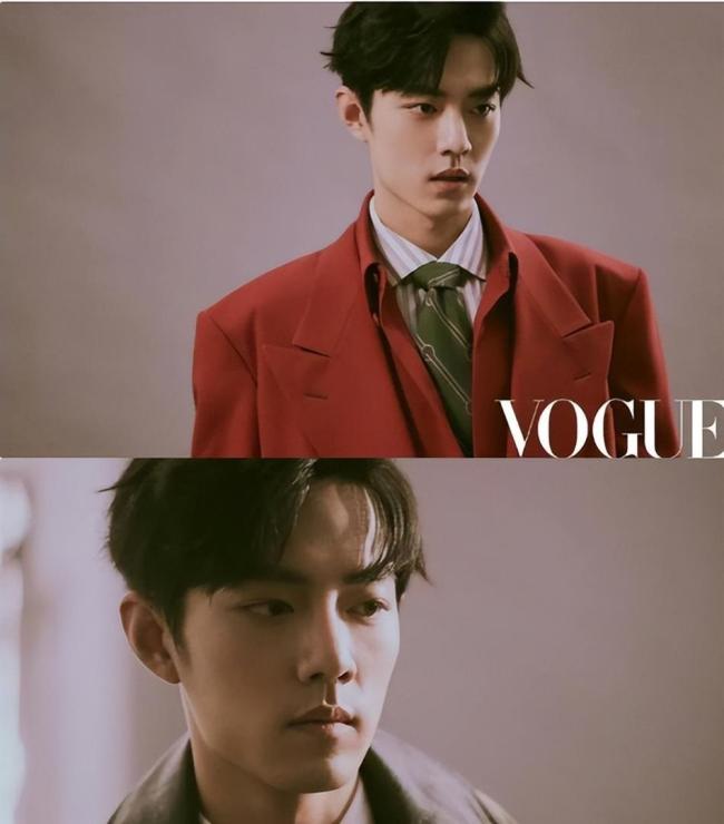 肖战 VOGUE银十惟一男星 邀封彰显前锋影响力