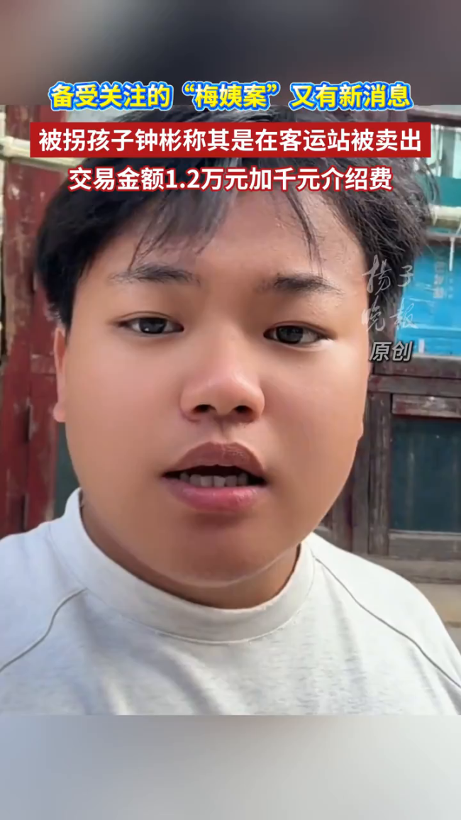 梅姨供述1.2万元交易钟彬