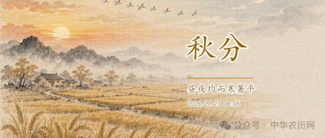 为什么说秋分是最公平的一天 昼夜平分寒暑
