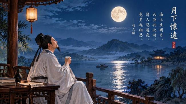 古诗词里的中秋节和节日习俗 明月承载万千柔情