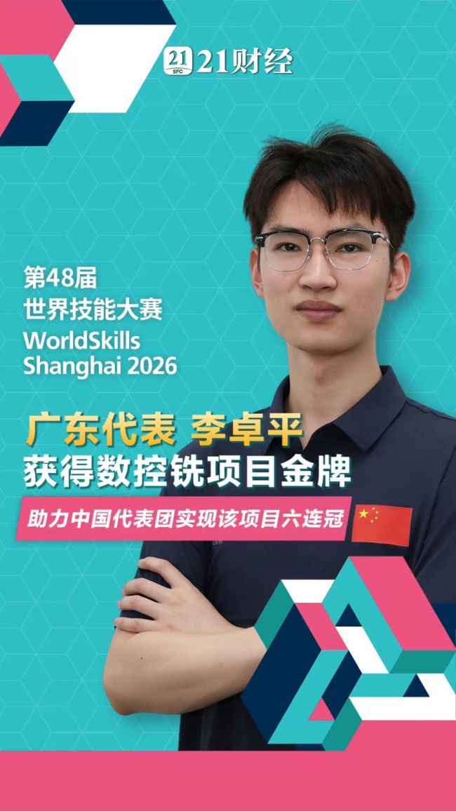 数控铣项目实现六连冠 广东选手再创辉煌