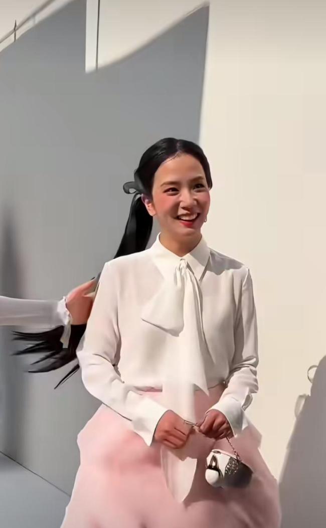 金智秀Dior待遇 惟一份的顶格礼遇