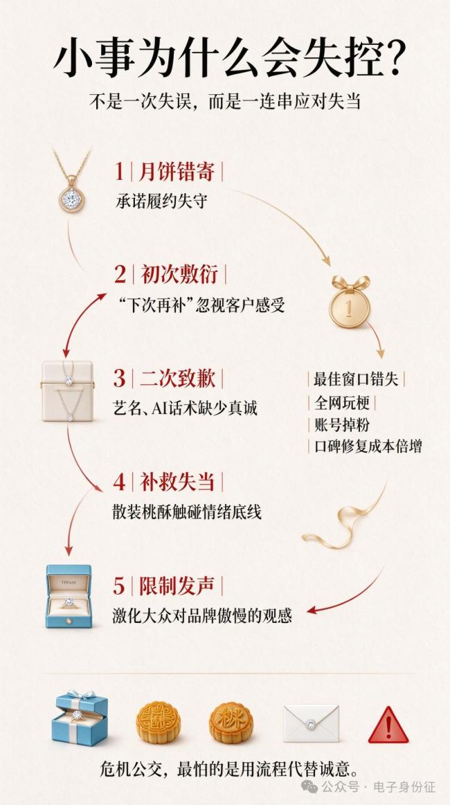 Tiffany 危机公关 月饼寄错引发全网热议