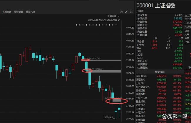 沪指尾盘翻红守住3700点 市场震荡反复