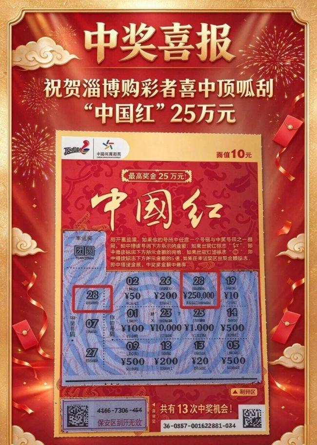 新人发彩票做伴手礼宾客刮中25万幸运宾客喜获大奖_中华网(图1)