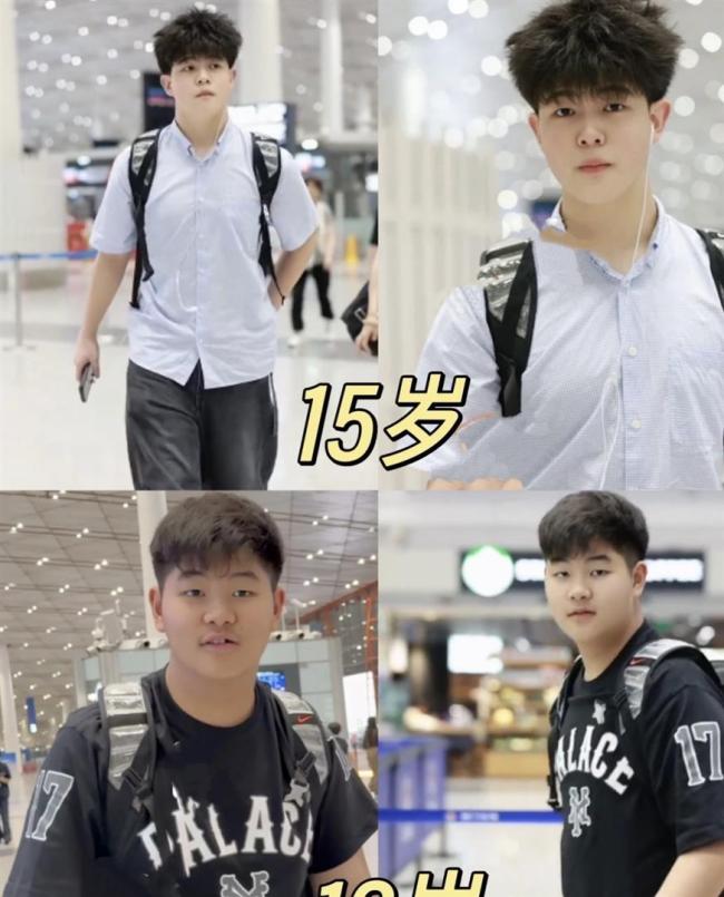 胡可在机场接两个儿子回国 兄弟俩反差萌引发热议