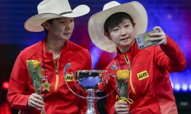 王曼昱9265分世排第一 领先孙颖莎1590分