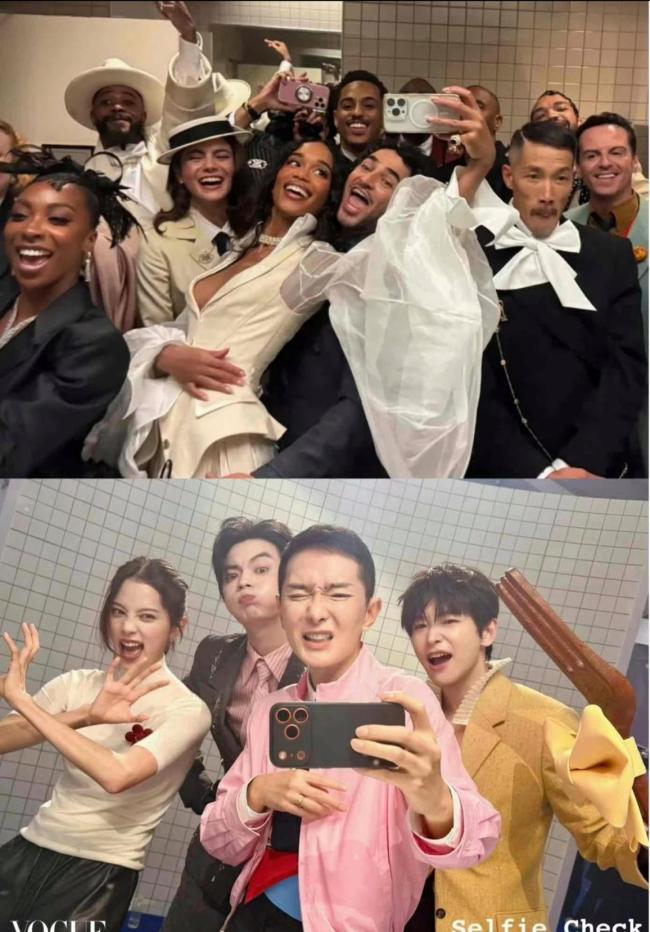VOGUE厕所拍照 紧绷的松弛感 流水线式“假装松弛”引发争议