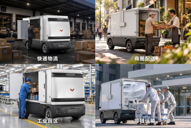 上汽通用五菱进军无人配送赛道 发布车规级无人物流车