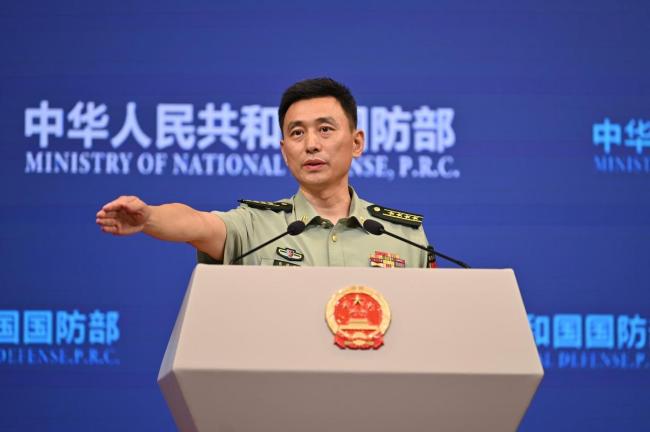 国防部称“以台制华”必付沉重代价 坚决反制外部挑衅