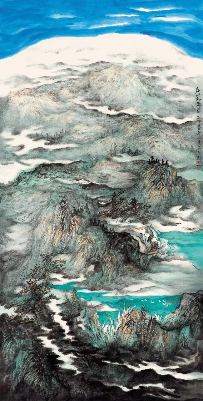 青年画家刘明谈画④:当代水墨山水画时代精神的体现