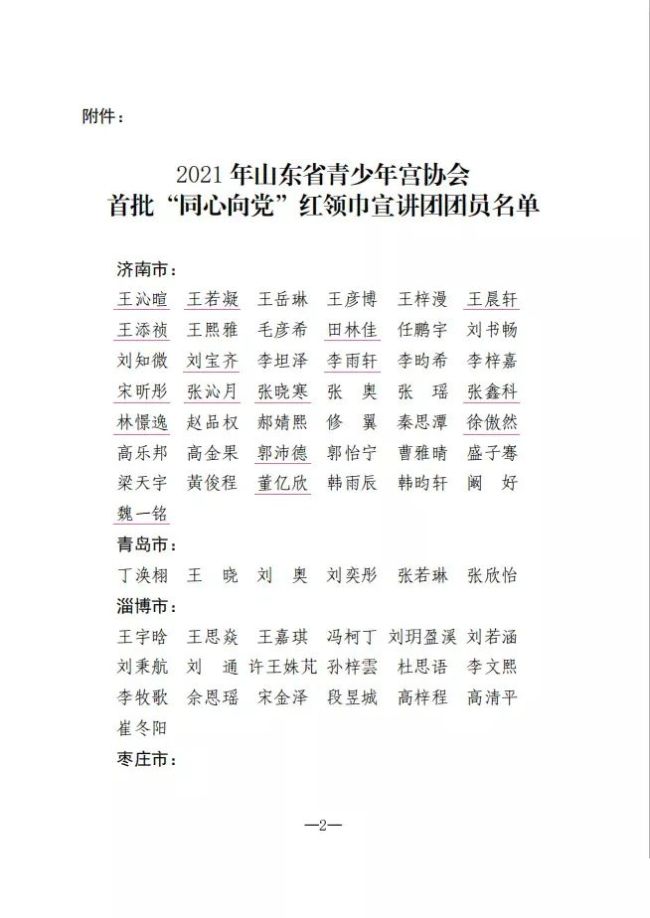 济南市青少年宫16名学员成功入选山东省 “同心向党”红领巾宣讲团