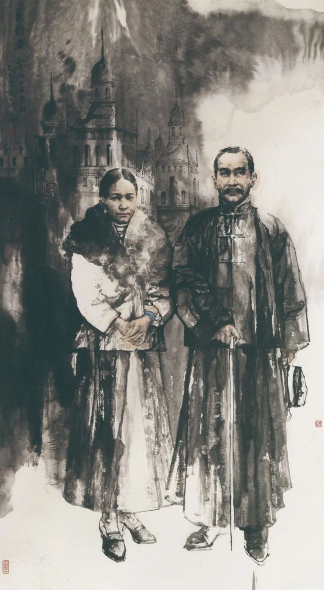 著名画家杨晓刚应邀参展"苦难辉煌 百年征程——庆祝建党百年网络书画