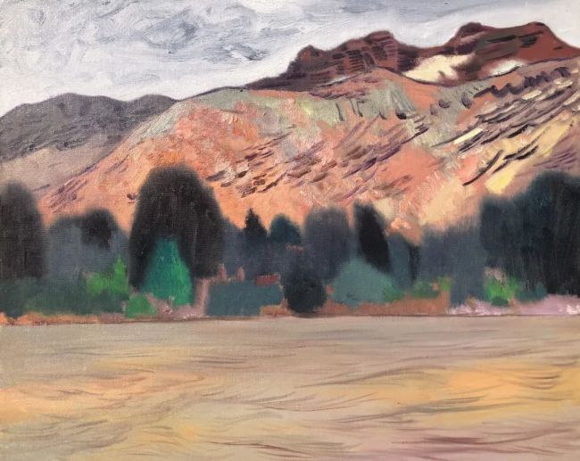 暗恋如诗 唯有倾诉——著名画家王克举野麻行中思写生