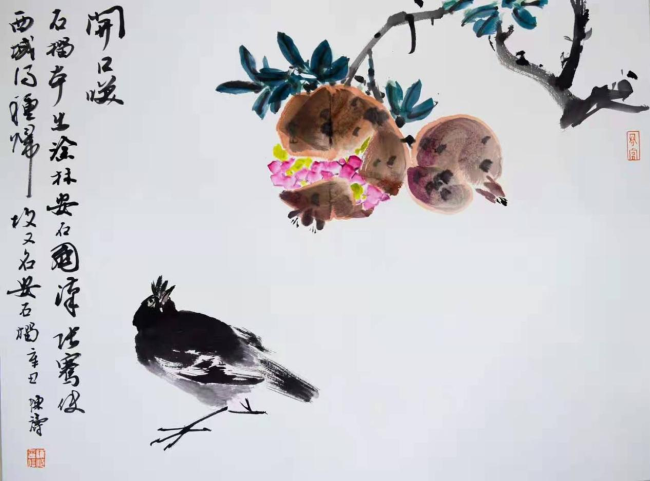 墨下含真意胸中有深情著名青年画家陈涛孙文韬走进文化视界