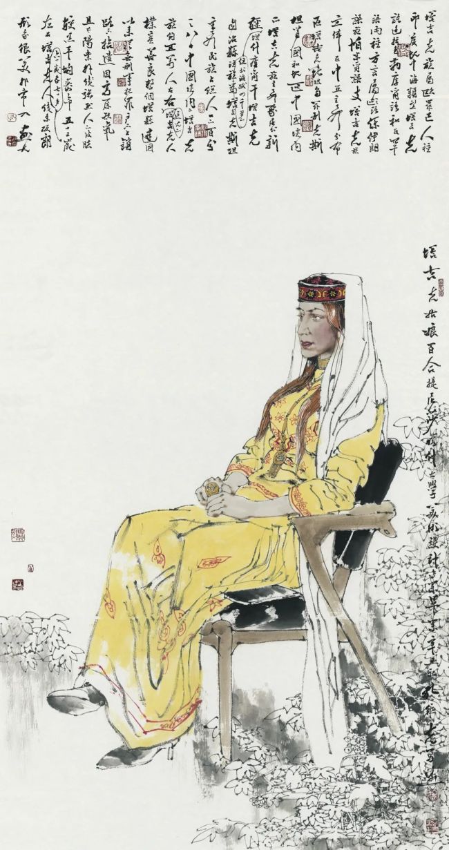 践行文化润疆著名画家孔维克新疆喀什写生欣赏