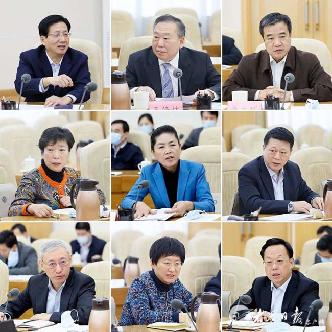中共山东省委举行民主协商会，商议省“两会”议程和人事安排