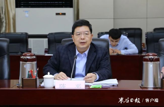 枣庄市委书记陈平市级帮包领导要发挥头雁效应为项目建设提供强力保障