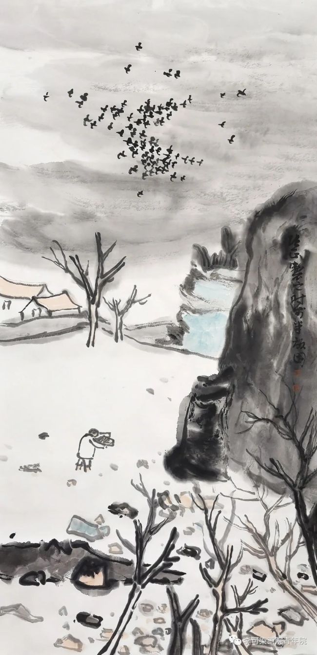 道至无极丹青常新读青年画家67张正作品中的传承基因