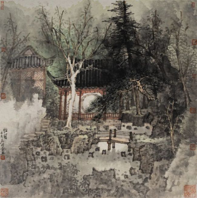 揽胜集翠 博大浑厚——著名画家曾先国写生作品清赏_山东站_中华网