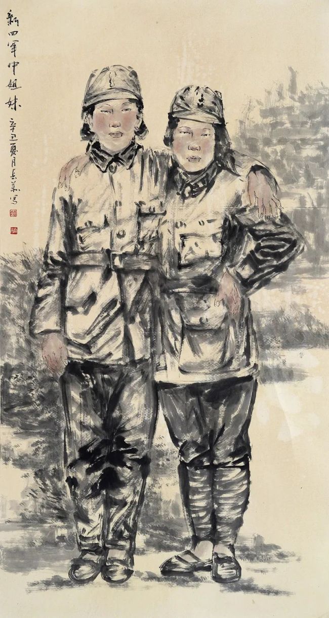 先驱英烈 精神永驻——著名画家李春华作品雅赏_山东站_中华网