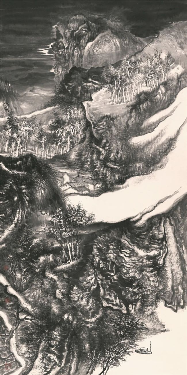 依于仁 游于艺——著名画家李晓松笔墨传达"以文载道"的文化思想-中华