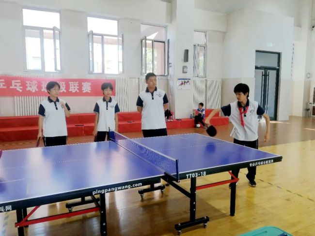 济南市历城区祥泰实验学校首届“校长杯”乒乓球比赛成功举行