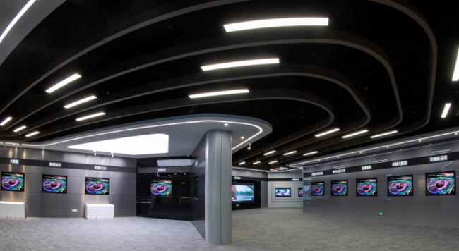 浪潮青岛大数据展示中心正式开馆新之航打造40数字智能超高清展示新标