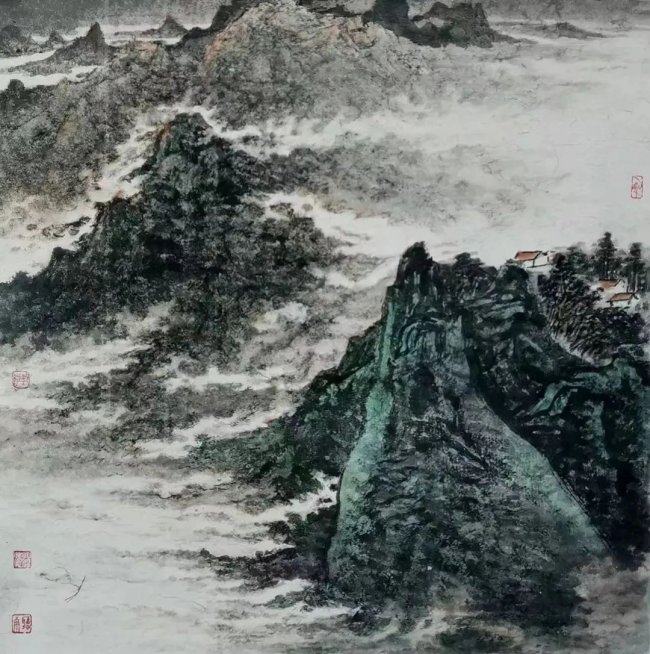 诗意地栖居,著名画家于泽海应邀参展"臻美大境·2023·当代中国山水画