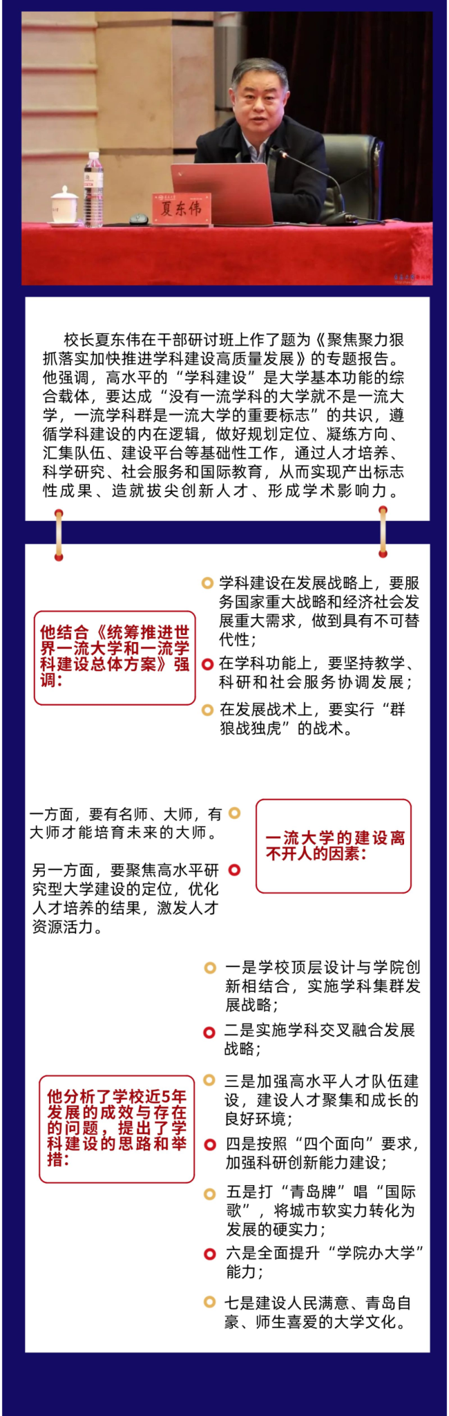 三个转变、九个突破、十个聚焦，青岛大学明确2023年工作思路和奋斗目标