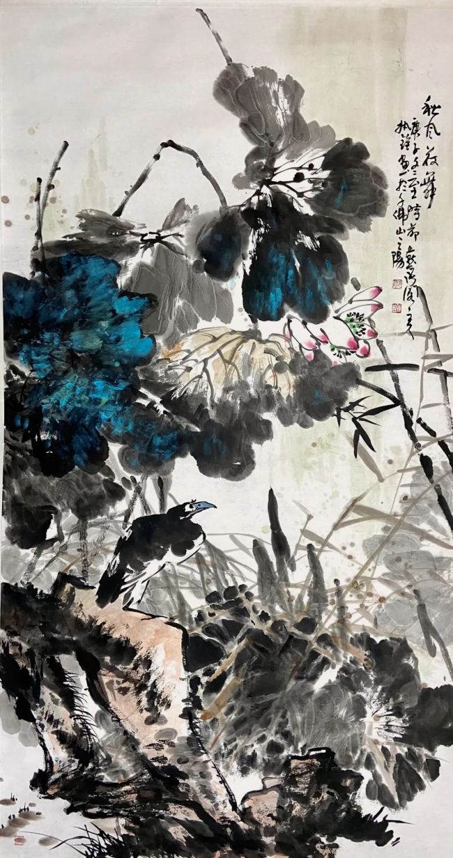 气韵生动,著名画家郭执铨应邀参展"玉兔呈祥——中国当代书画名家迎春