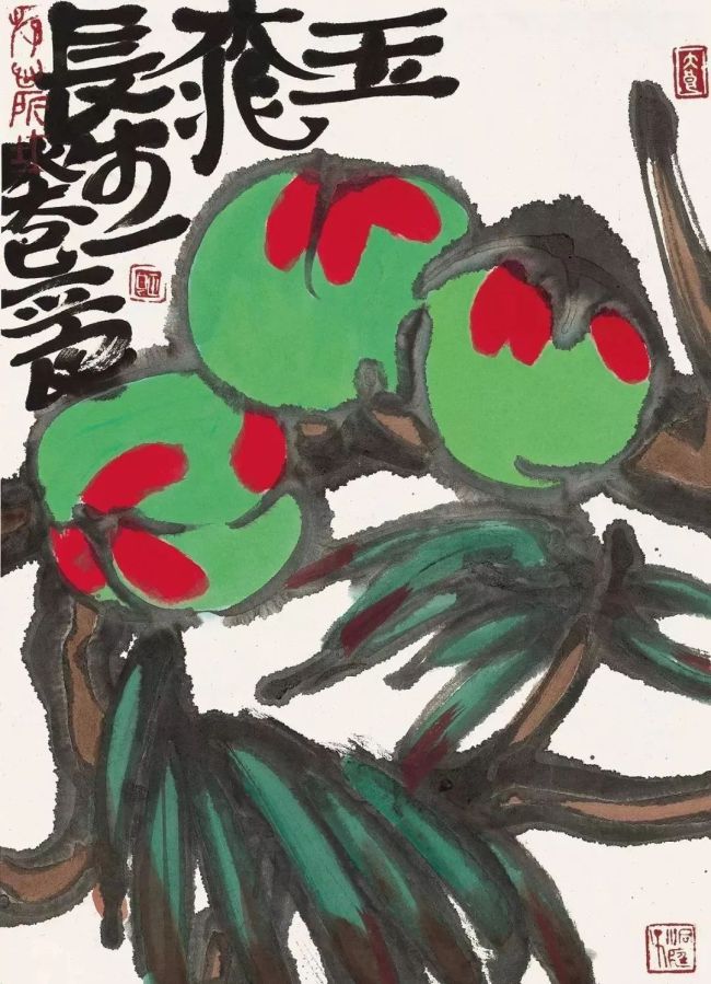 评著名画家周正良的写意花鸟:丰盈稚拙,独树一帜