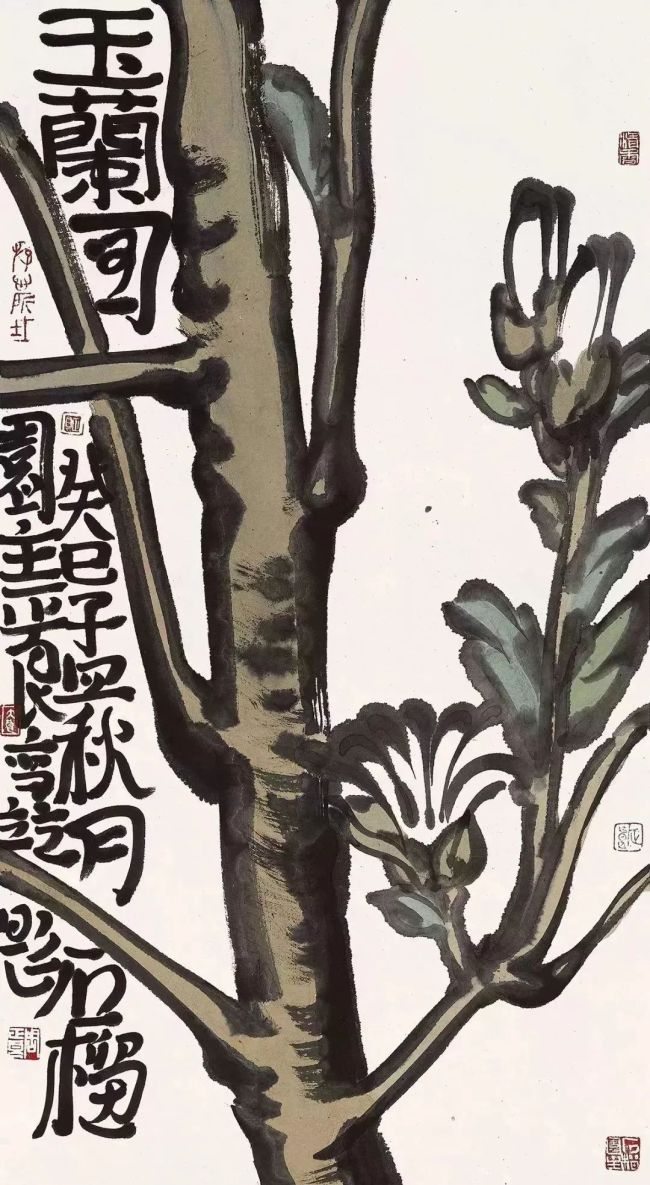 评著名画家周正良的写意花鸟丰盈稚拙独树一帜