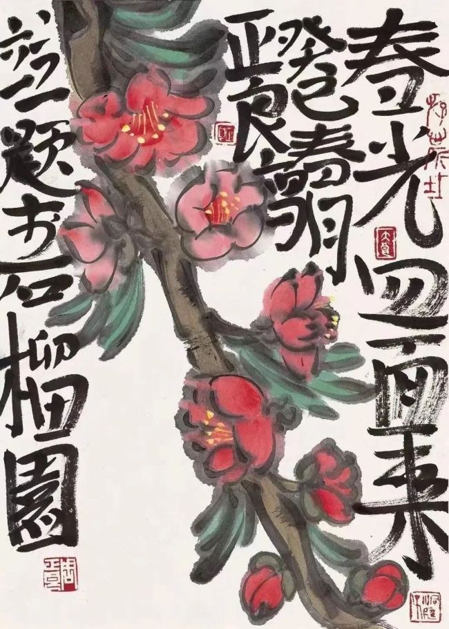 评著名画家周正良的写意花鸟:丰盈稚拙,独树一帜