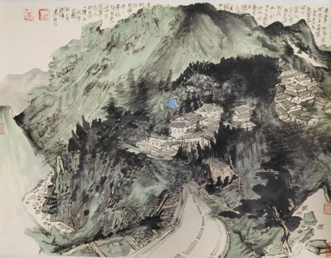 锦伦文化助力艺术青岛建设！“醉美青岛 精彩崂山“艺术品展在青开幕