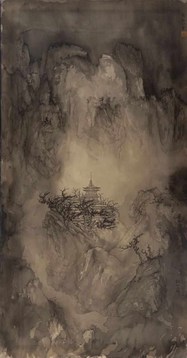 丘挺|借山水的眼光,用水墨表达流变不居,稍纵即逝的境象-中华网山东