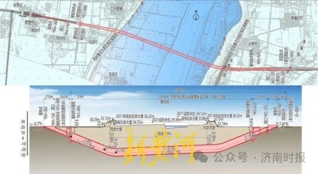 又一条跨黄通道来了！济南市航天大道穿黄隧道工程（Ⅰ期）开工