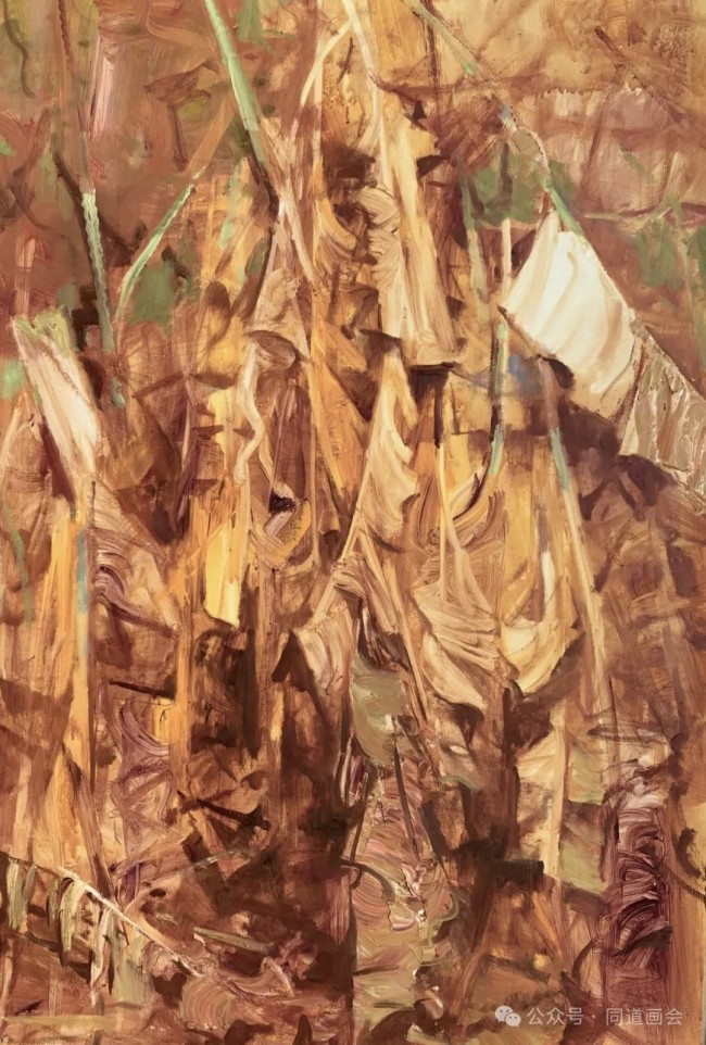 白羽平·西双版纳写生丨烟树垂丝生香，民族风情入画