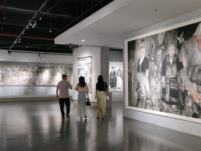 “墨局——当代七人展”在广州开幕，展览持续至7月11日