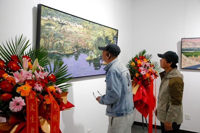 “风景的绘话——王文生个展”开幕式在京举办
