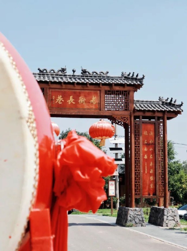 各种文艺活动和艺术实践将传统文化与现代文旅融合——东营老街长巷乡村美术馆赋能乡村文化振兴有“实料”
