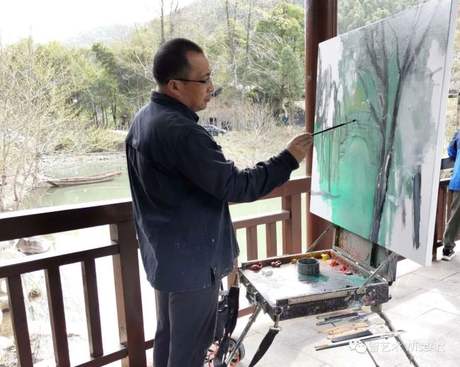【70油画公社】梁智龙·写意风景油画 | 心的轨迹就是画的轨迹