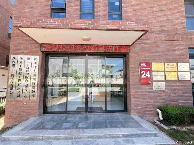 聚焦巾帼科创力量——“花开渭水·巾帼声韵”全媒体采访团走进银丰生物陕西干细胞工程有限公司
