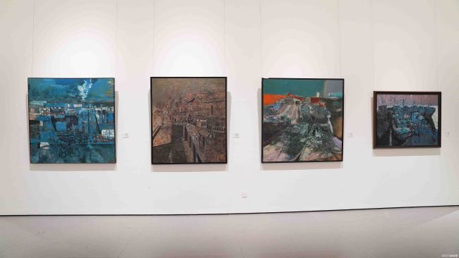 “多彩山河·美丽中国——新时代油画风景意象作品巡展”首展昨日在山艺艺术博物馆开幕