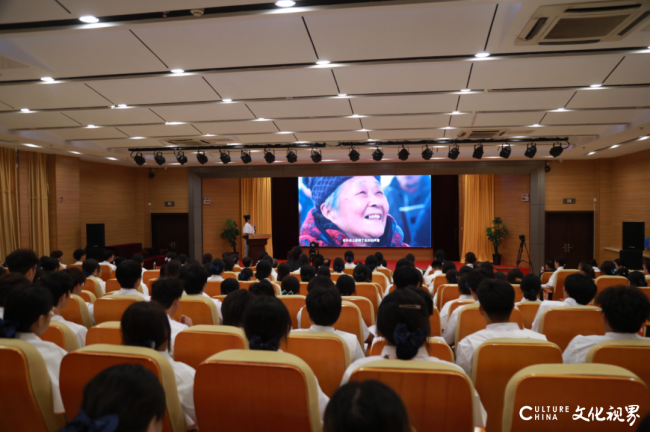 山东力明科技职业学院护理学院南丁格尔志愿护理服务队昨日在泰安成立