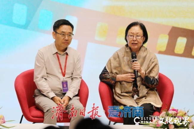 斯琴高娃走进济南市安生学校，为学子上了一堂“人生课”